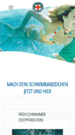 Mobile Screenshot of nur-schwimmen-ist-schoener.de